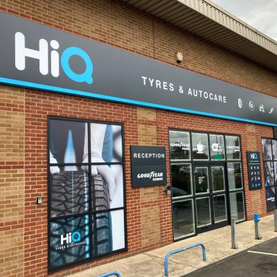 Hi Q Tyres Autocare Aylesbury new signage