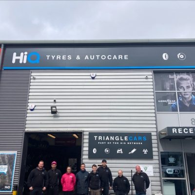 Hi Q Havant Triangle Cars March Visit Exterior Team Landscape