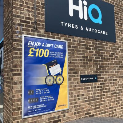 Hi Q Tyres Autocare Colchester exterior poster