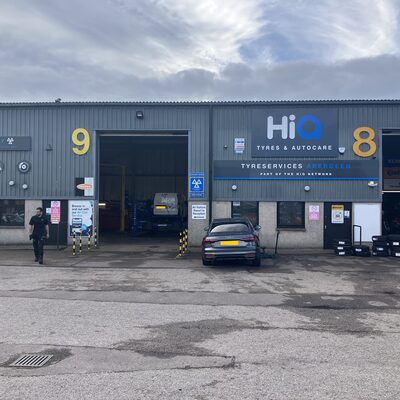 Hi Q Tyres Autocare Aberdeen External Front of Centre