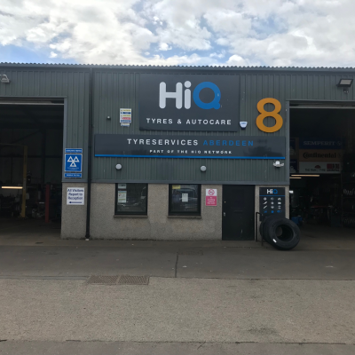 Hi Q Tyres Autocare Aberdeen signage 2