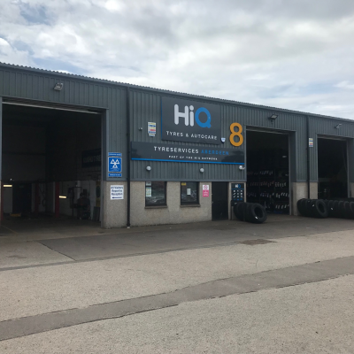 Hi Q Tyres Autocare Aberdeen signage 3