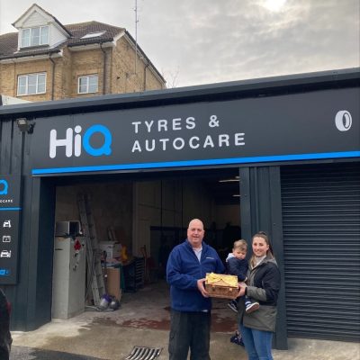 Hi Q Tyres Autocare Dover Marketing Team Visit First Customer