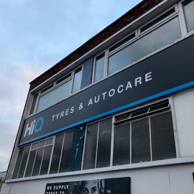 Hi Q Tyres Autocare Gosport new signage