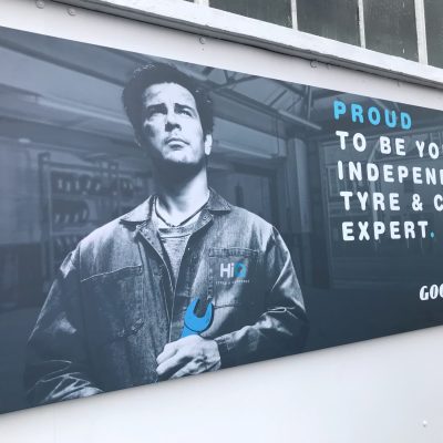 Hi Q Tyres Autocare Gosport proud to be your independent tyre car expert sign