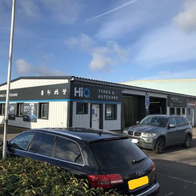 Hi Q Tyres Autocare Chichester Front and Side from further back