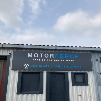 Hi Q Tyres Autocare Chichester March Visit Exterior Signage