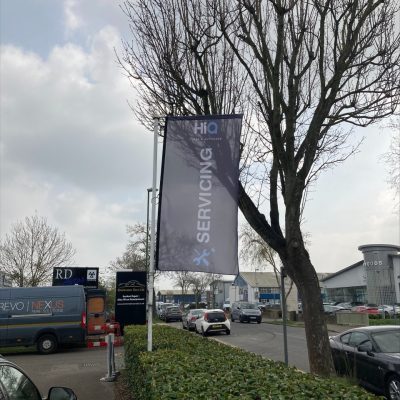 Hi Q Tyres Autocare Chichester March Visit Servicing Flag