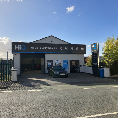 Hi Q Tyres Autocare Sheffield New Signage and Blocked Reg 2