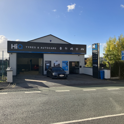 Hi Q Tyres Autocare Sheffield New Signage and Blocked Reg jpg