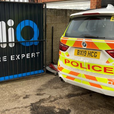 Hi Q Tyre Expert Ashford London Police Car