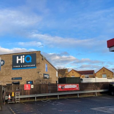 HiQ Tyres & Autocare Peterborough New Signage