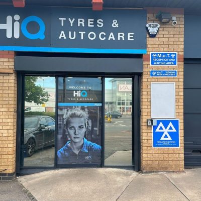 HiQ Peterborough Maskew Avenue brand new reception and signage