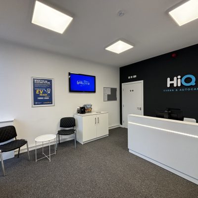 Hi Q Tyres Autocare Birkenhead new reception area 1