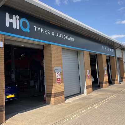Hi Q Tyres Autocare Towcester External side of the workshop