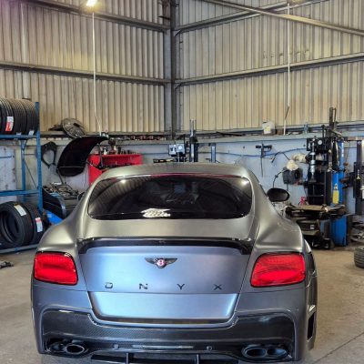 Hi Q Ayr Bentley in the workshop