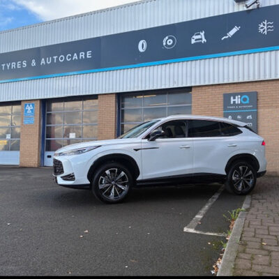 Hi Q Ashington Car outside of Centre