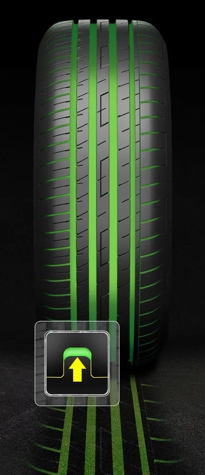 Excellent mileage for long lasting mileage Fulda Tech icons Eco Control HP 2 03