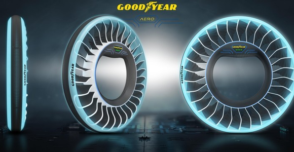 GOODYEAR UNVEILS ITS NEW CONCEPT TYRE FOR AUTONOMOUS, FLYING CARS- THE GOODYEAR AERO