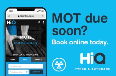 MOT due soon? Book online today.