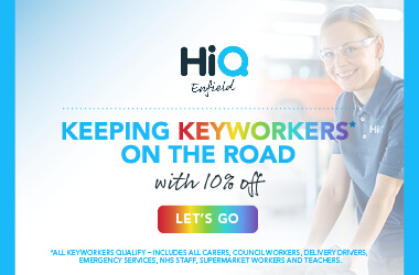 Keeping keyworkers* on the road with 10% off