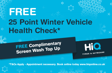 FREE Winter Health Check + Complimentary Screen Wash Top Up
