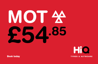 Book your Class 4 MOT for £54.85