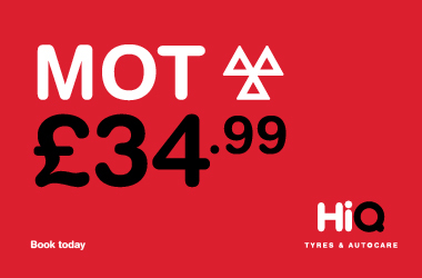 Book your Class 4 MOT for £34.99