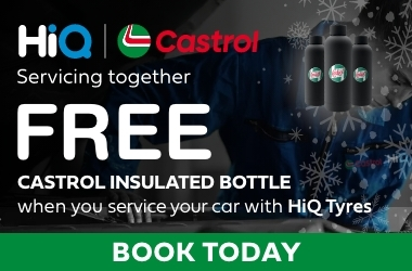 Service your vehicle with us and recieve a FREE Castrol bottle!