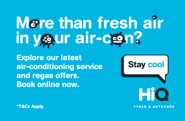 Book your Air Con service or regas with HiQ today!