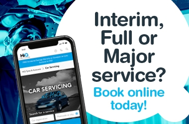 Interim, Full or Major Service? Book online today!