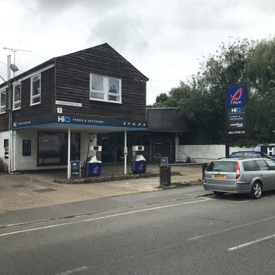 Hi Q Tyres Autocare Maidenhead exterior view from the high street