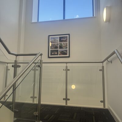 Hi Q Tyres Autocare Trafford Park Internal Stairway