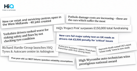 HiQ Tyres & Autocare uses data-driven PR to drive franchisee demand