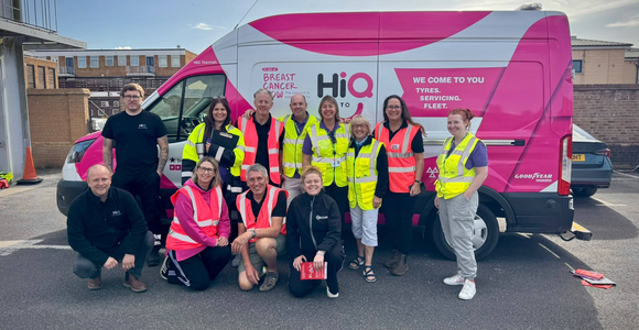 Small checks. Big impact. HiQ helping keep families safe on the road.