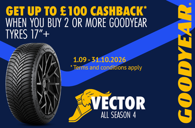 Goodyear Autumn Cashback Promotion 2026